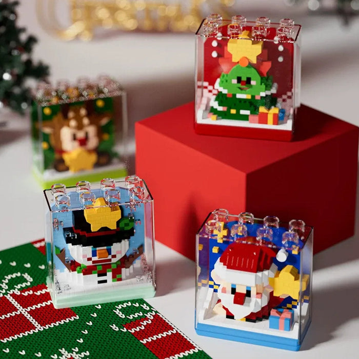 4 in 1 Christmas Star Gift Box Building Blocks Set (1565PCS) enginediyshop