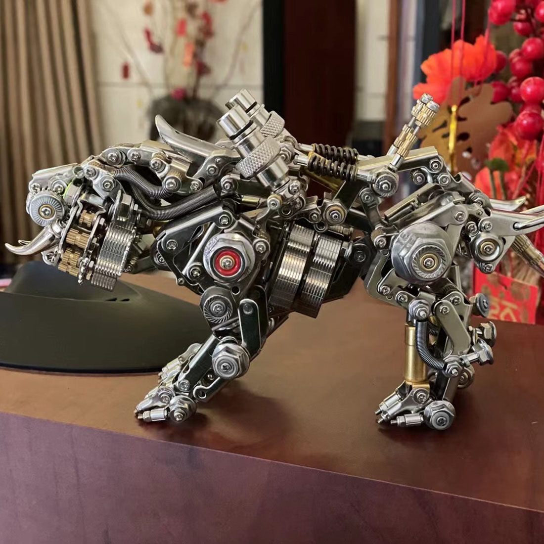 700PCS+ 3D Metal Bengal Tiger Kit Assembly DIY Toy - 3D Assembly Craft ...