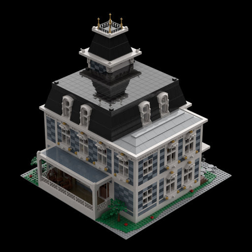Victorian French Estate  European Villa Building Blocks Set-5617PCS enginediyshop