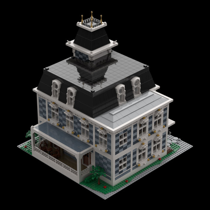 Victorian French Estate  European Villa Building Blocks Set-5617PCS enginediyshop