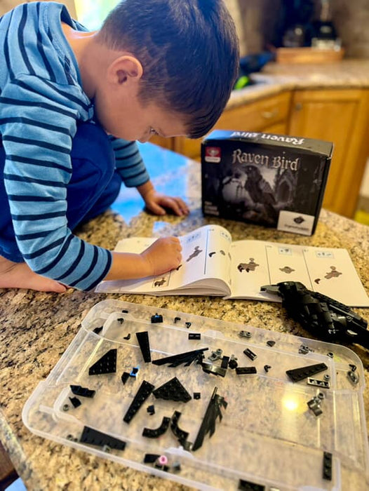 MOC-217187 Raven Bird Building Blocks Set (357PCS)