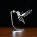 3D Metal Mechanical Hummingbird Dynamic Bionic Bird Model with Transmission DIY Assembly Kit enginediyshop