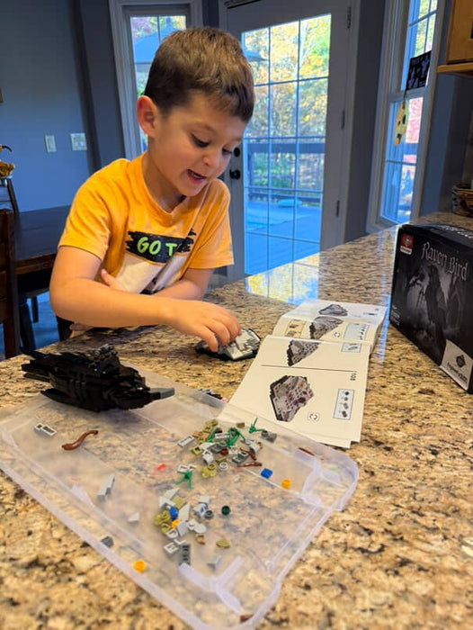 MOC-217187 Raven Bird Building Blocks Set (357PCS)