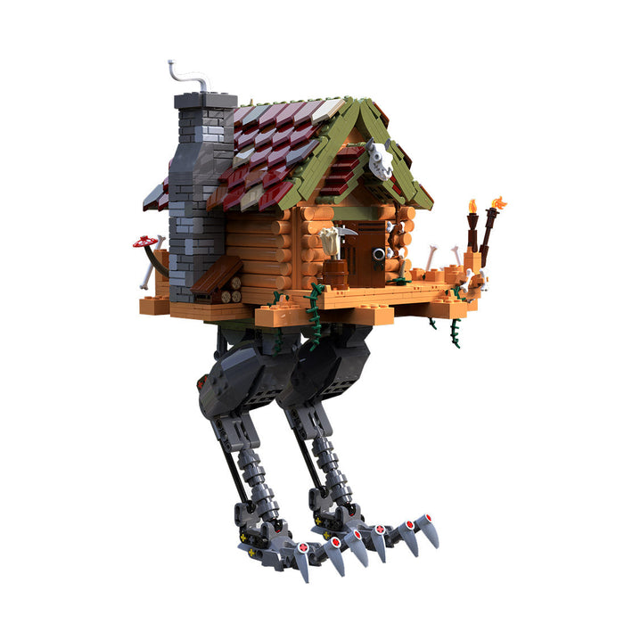 Baba Yaga's Hut Model DIY Assembly Building Blocks Set Creative Ornament (1464PCS) enginediyshop