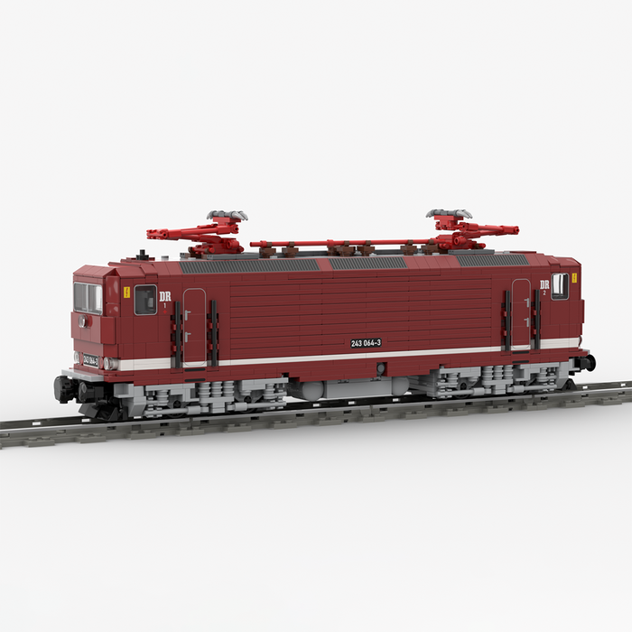 MOC-221512 Electric Locomotive BR243 of the Deutsche Reichsbahn(Dynamic Version/1328PCS) enginediyshop