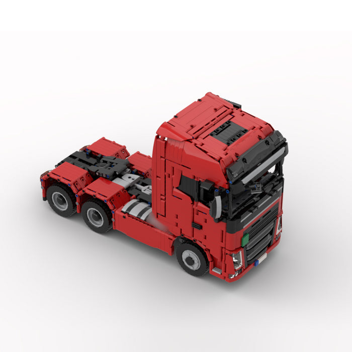 MOC-1/17 Scale Volvo FH16 Truck Building Blocks Set(Dynamic Version)