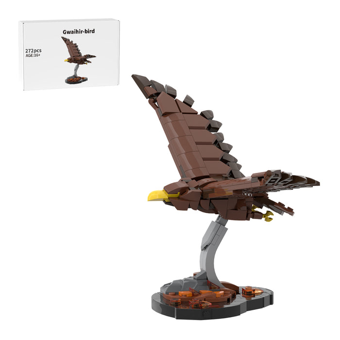 MOC-231254 Nature-Themed Bird Building Blocks Set with Poseable Wings and Joints(272PCS)