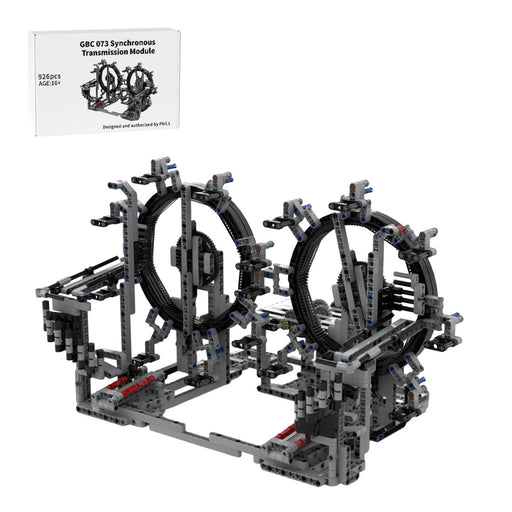 MOC  Synchronized Transmission Building Block Module, Mechanical Gear and Linkage Model-926PCS enginediyshop