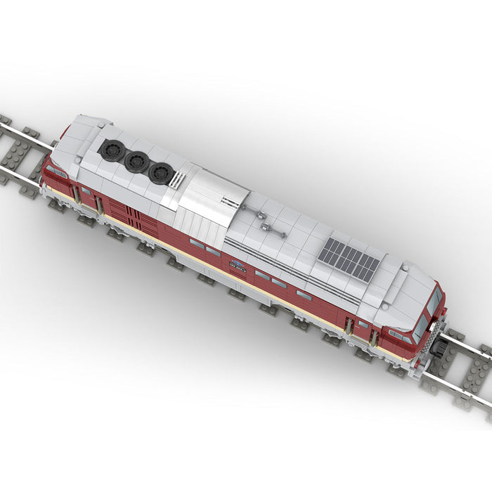 Electric Locomotive BR132 Model Building Blocks Set (Speed Control Dynamic Version/1454PCS) enginediyshop