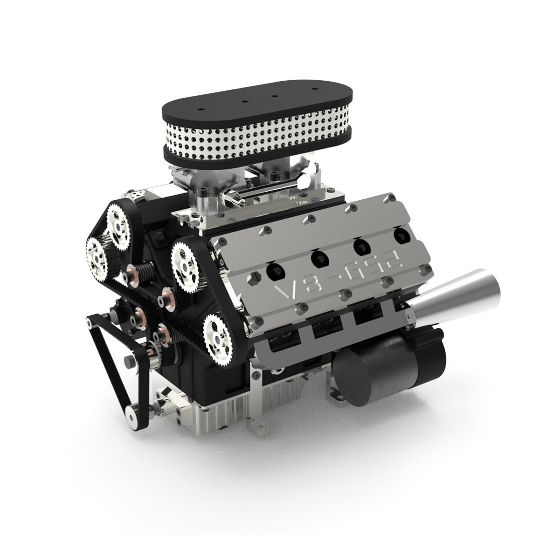 HOLDEN OHV 5.0L V8 Motor MOC Engine Model Building Blocks - 2106PCS ...