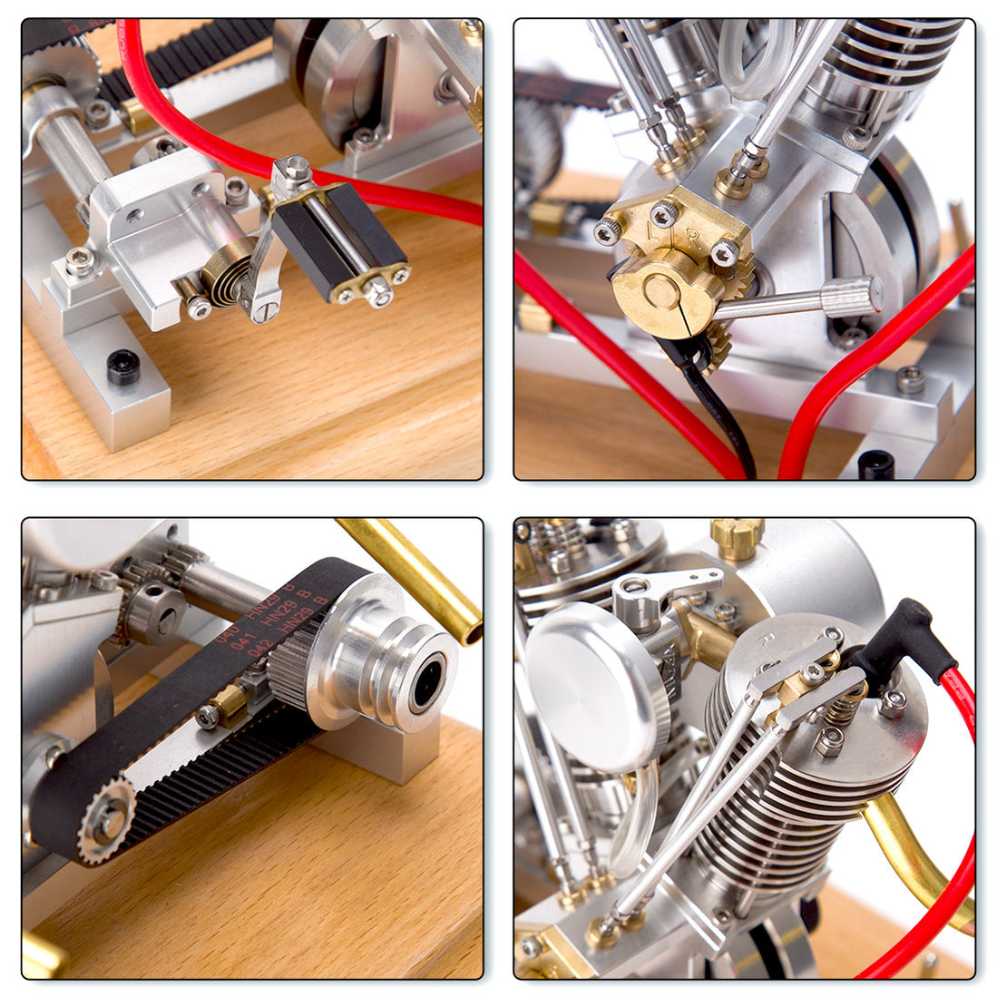 MUSA Hoglet V-twin Miniature Harley Davidson V2 Gasoline Engine Model ...