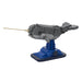 MOC-214332 Narwal Building Blocks Set, Marine Creature Brick Set with Display Base(280PCS) enginediyshop