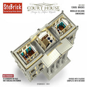 MOC-77106 The Court House Building Blocks DIY Small Particle Model without Stickers(13905PCS ） enginediyshop