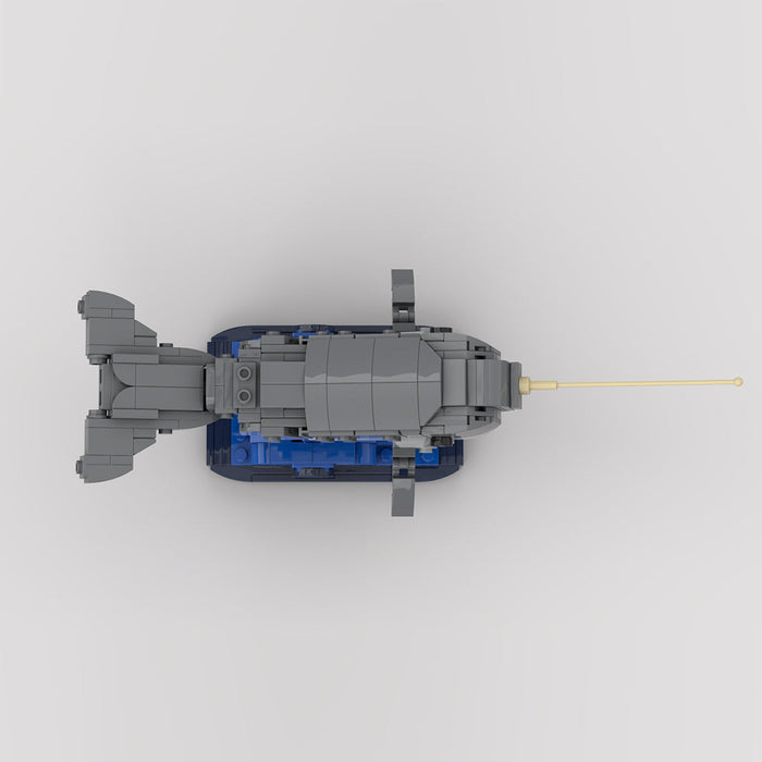 MOC-214332 Narwal Building Blocks Set, Marine Creature Brick Set with Display Base(280PCS) enginediyshop