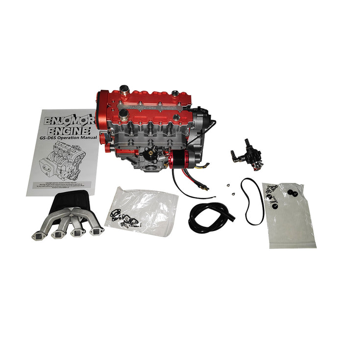 ENJOMOR GS-L4 Engine 36cc Water-Cooled 4-Stroke DOHC Inline Four-Cylinder Gasoline Internal Combustion Engine