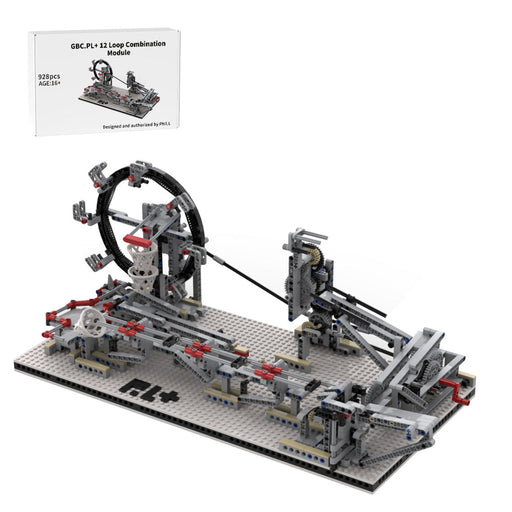MOC Cycle Modular Building Block Machine, Advanced Mechanical Gear System-928PCS enginediyshop