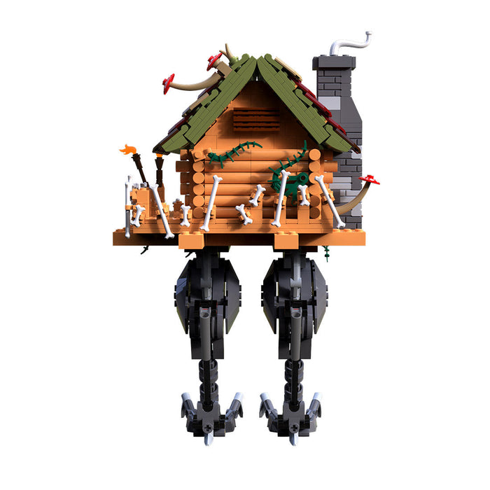 Baba Yaga's Hut Model DIY Assembly Building Blocks Set Creative Ornament (1464PCS) enginediyshop