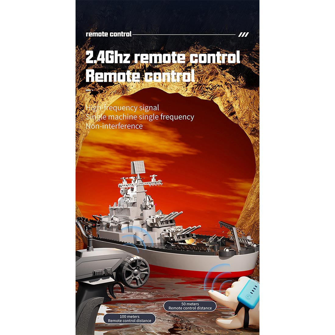 Bateau Radiocommandé YUTT Adult RC Boats, LHD-881 1/390 2.4G RC Electric High Bateau Gonflable Adulte Bateau Radiocommandé YUTT Adult RC Boats, LHD-881 1/390 2.4G RC Electric High Bateau Gonflable Adulte