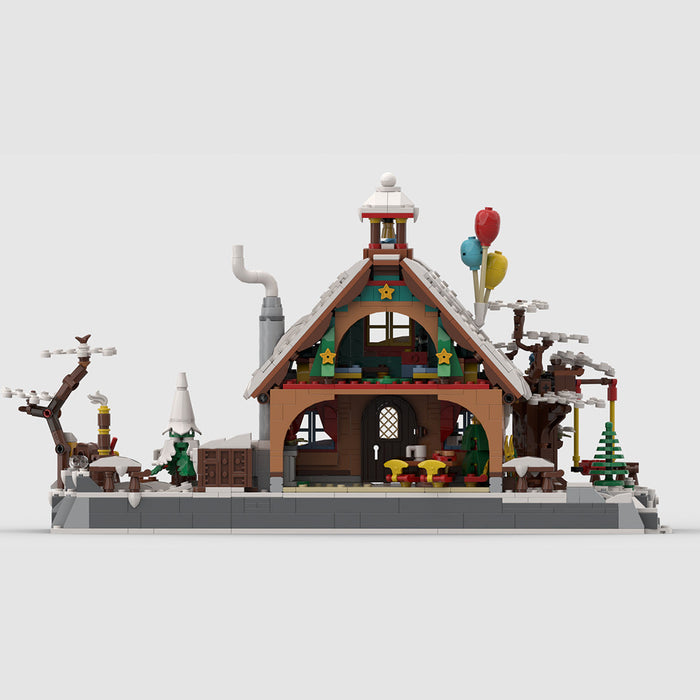 MOC-201852 Christmas Snowhouse Star Kindergarten Building Blocks Set (1800PCS) enginediyshop