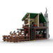 MOC-183213 Reindeer Ranch Christmas Snow Scene Assembly Building Blocks Set (1973PCS) enginediyshop