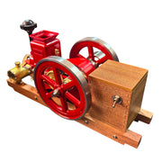 RETROL & OKMO B02 Hit and Miss Engine Model Retro Miniature Horizontal Single-Cylinder 4-Stroke Gasoline Engine enginediyshop