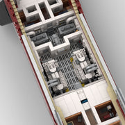 MOC-254412 120CM Modular Luxury Yacht Building Blocks Set-15639PCS enginediyshop