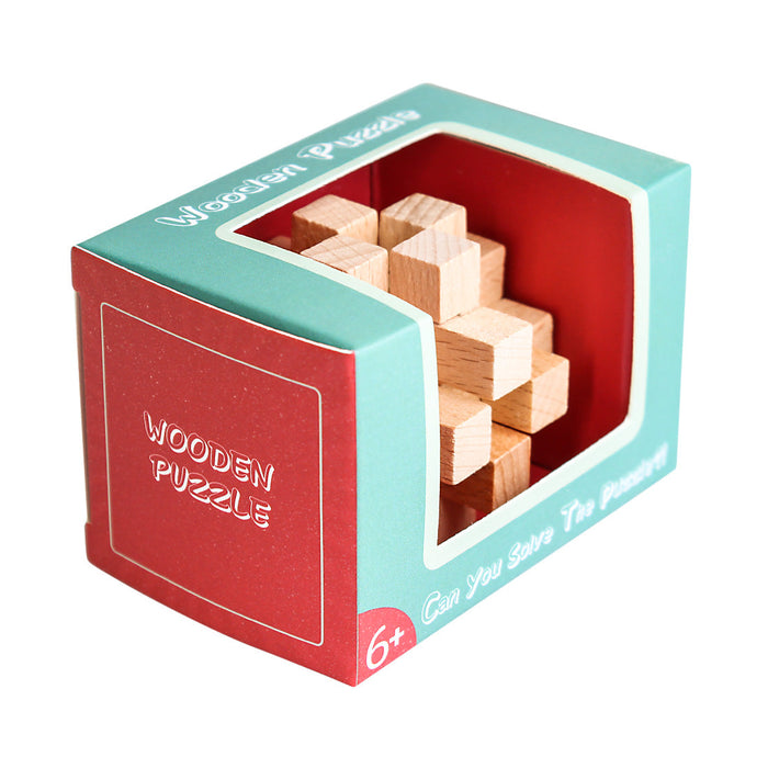 Advent Calendar Filler - Make Yours  12-piece beech wood lock set educational toy enginediyshop