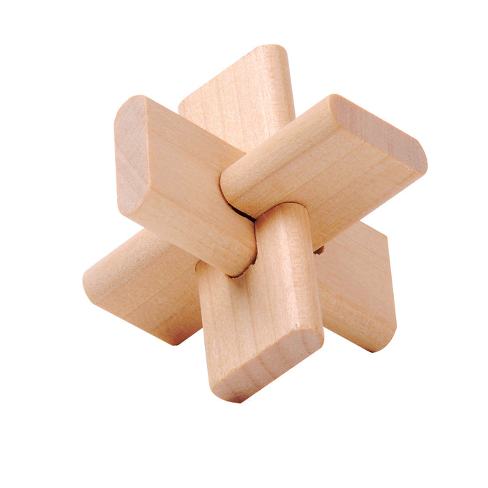 Advent Calendar Filler - Make Yours 6Pcs IQ Brain Teaser Set Metal Puzzle + Wooden Lock for Children Adults MT1142 enginediyshop