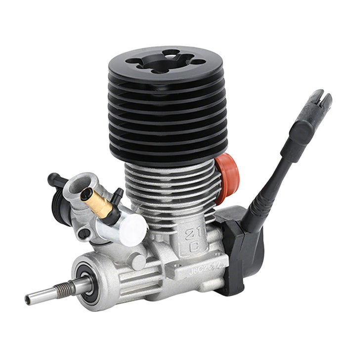 VRX SH.21 3.48cc Rear Exhaust Engine Model with PUII Starter for 1/8 Scale Methanol Fuel-Powered RC Car enginediyshop