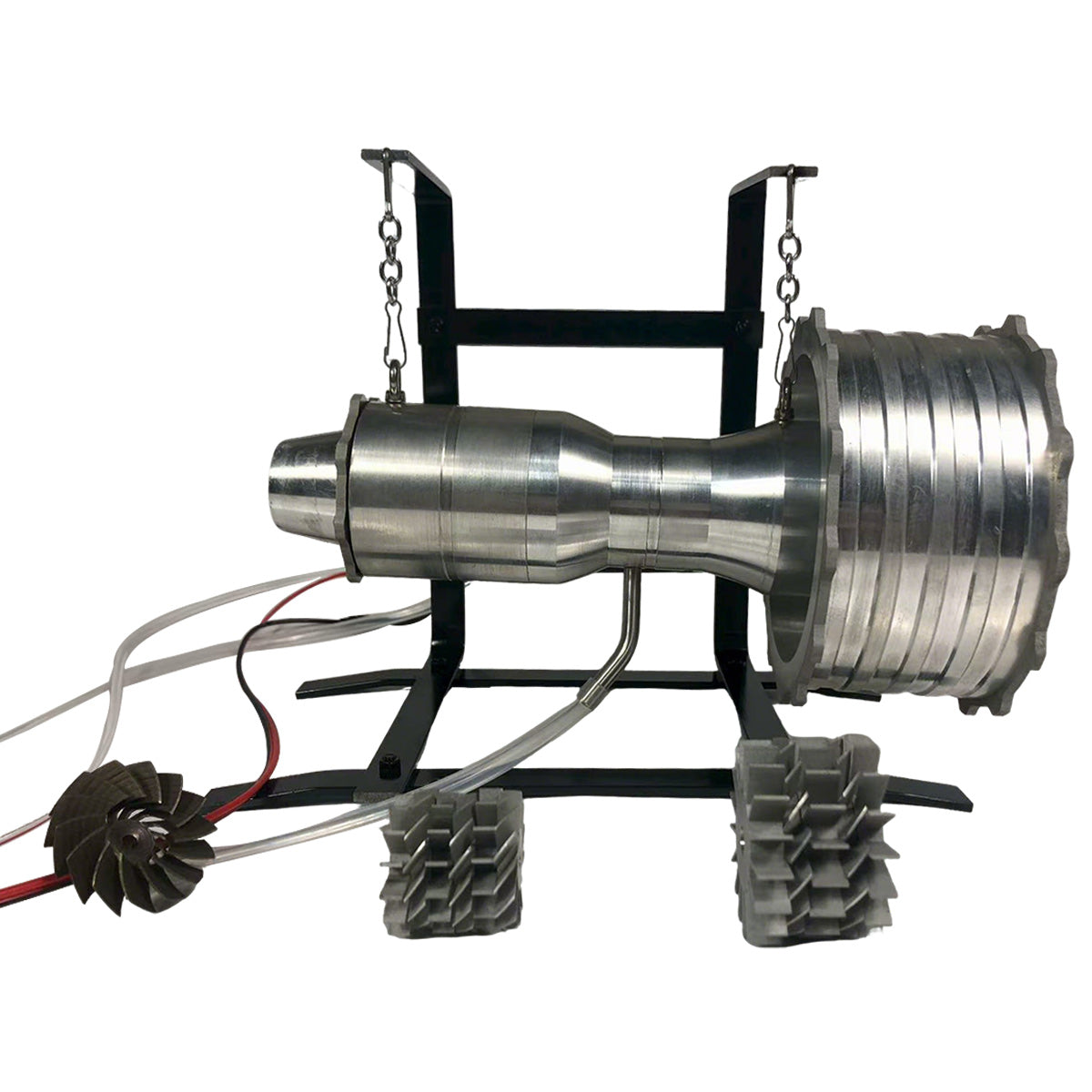 Static Engine Display Miniature Turbofan Engine Model - Removable and Maintainable Jet Engin ...