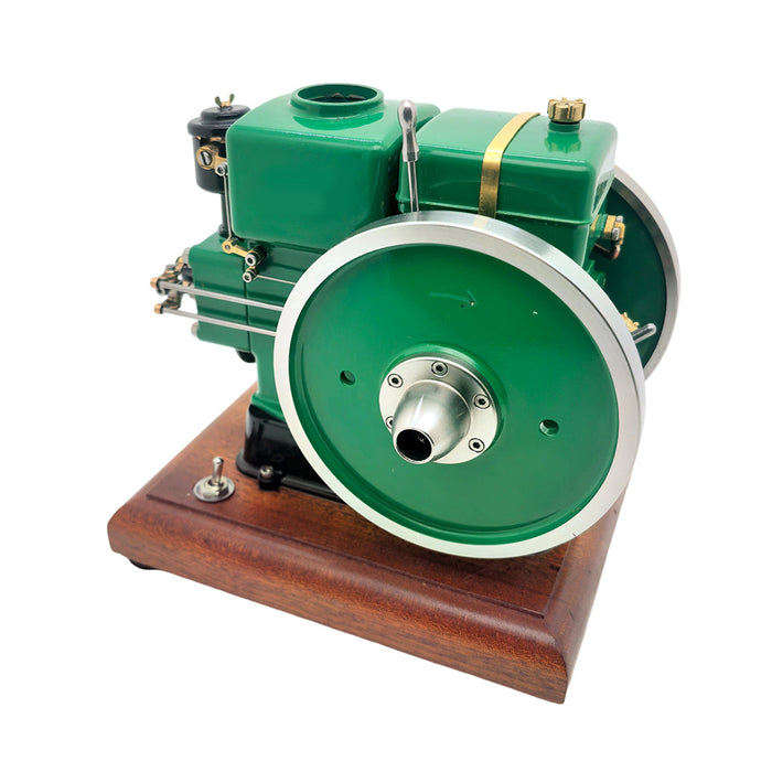 RETROL & OKMO 916 Vintage Stationary Horizontal Single Cylinder 4-Stroke Gasoline Engine Model RTR Version enginediyshop