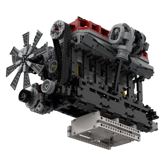 MOC RB-26 Brick Engine Model Building Blocks Set-1985PCS-Enginediyshop ...