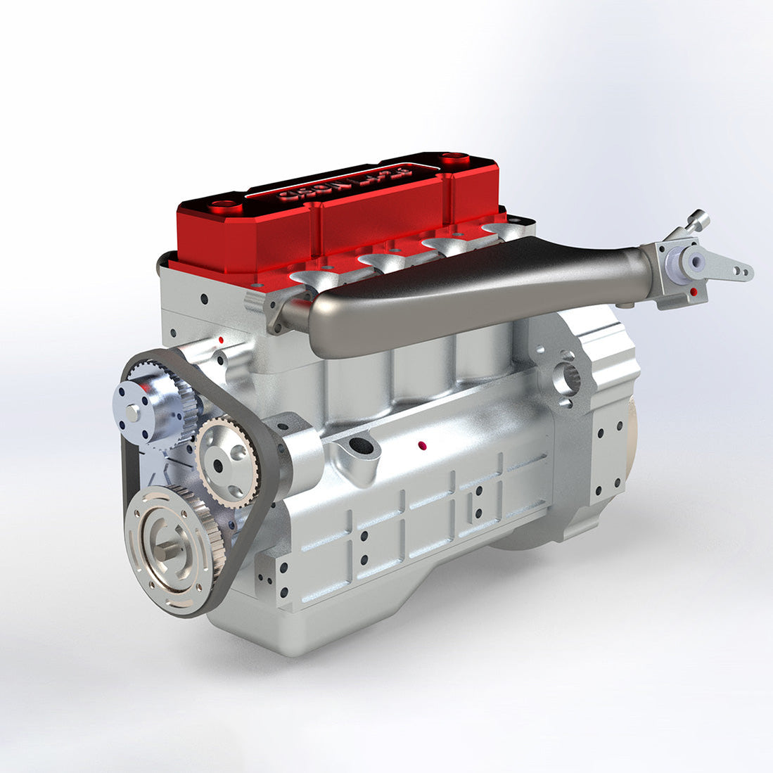CISON L4-26CC DIY Engine Assembly Kit Miniature OHV Inline 4-Cylinder ...