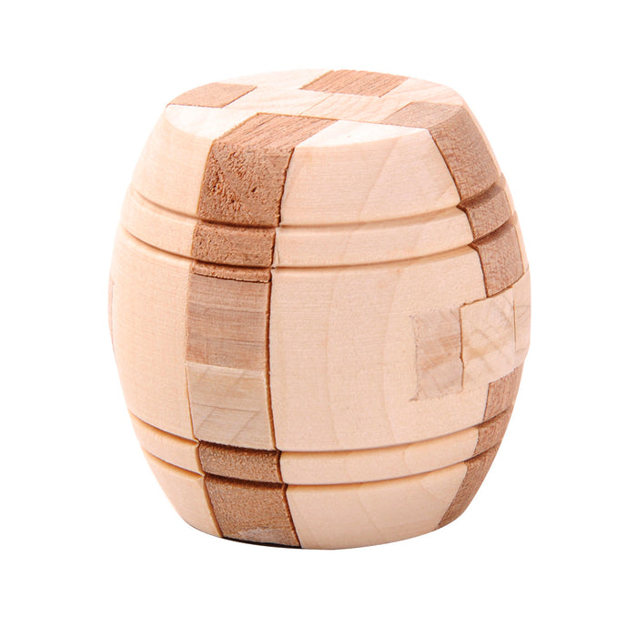 Advent Calendar Filler - Make Yours 6Pcs IQ Brain Teaser Set Metal Puzzle + Wooden Lock for Children Adults MT1142 enginediyshop