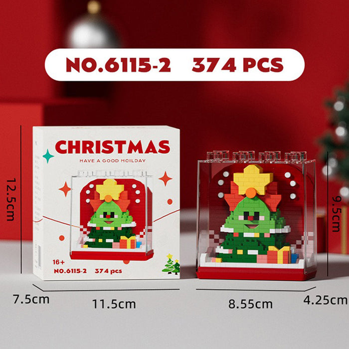 4 in 1 Christmas Star Gift Box Building Blocks Set (1565PCS) enginediyshop