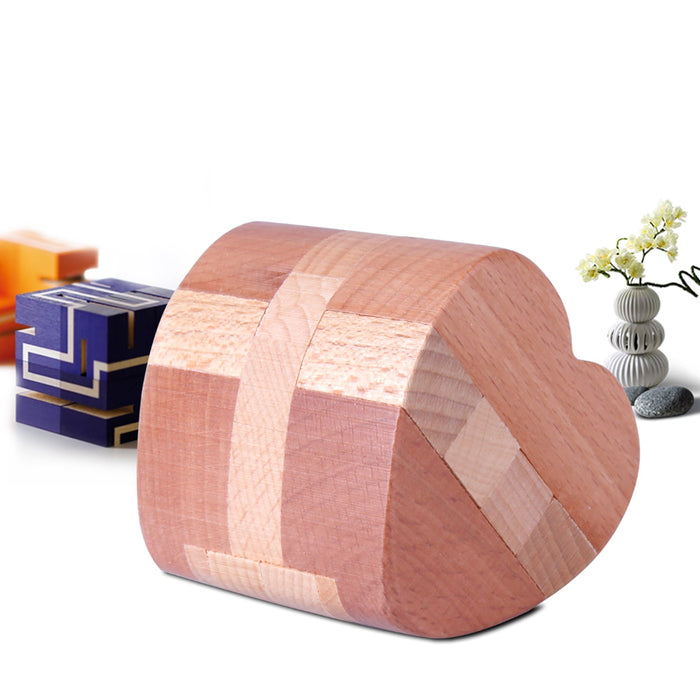 Advent Calendar Brain Teaser Adventskalender 24Pcs Wooden Lock Metal Brain Teasers Puzzle Toy for Adults and Kids - Christmas Type 4 enginediyshop