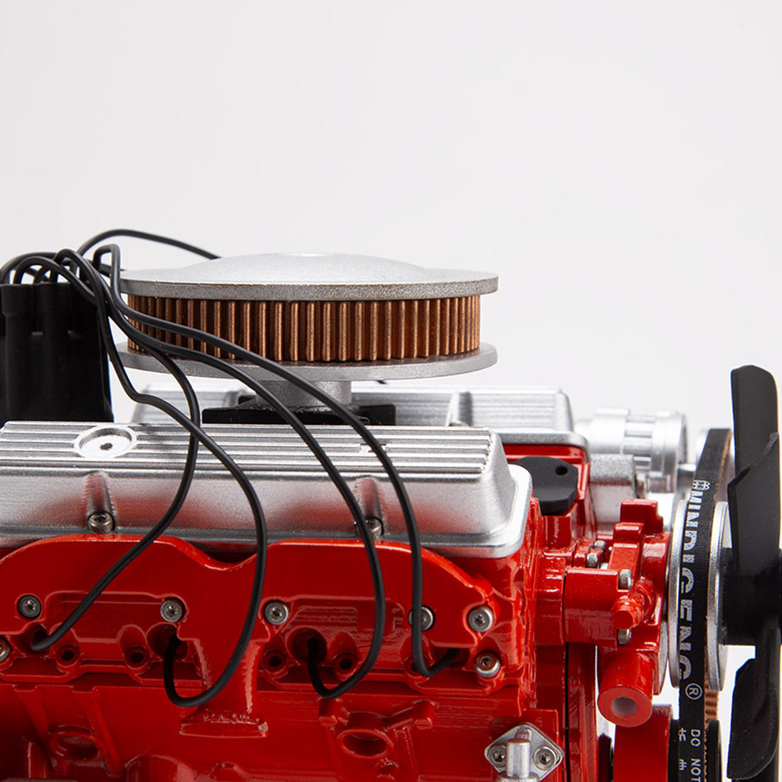 Car Engine Buildable ENJOMOR V8 Internal Combustion Engine Model Kit 1/6 Scale Working 3D-P ...