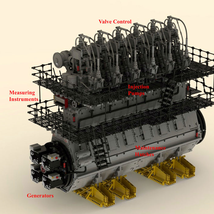 Working Marine Diesel Engine | Build Your Own Engine that Works ...