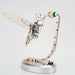 3D Metal Mechanical Hummingbird Dynamic Bionic Bird Model with Transmission DIY Assembly Kit enginediyshop
