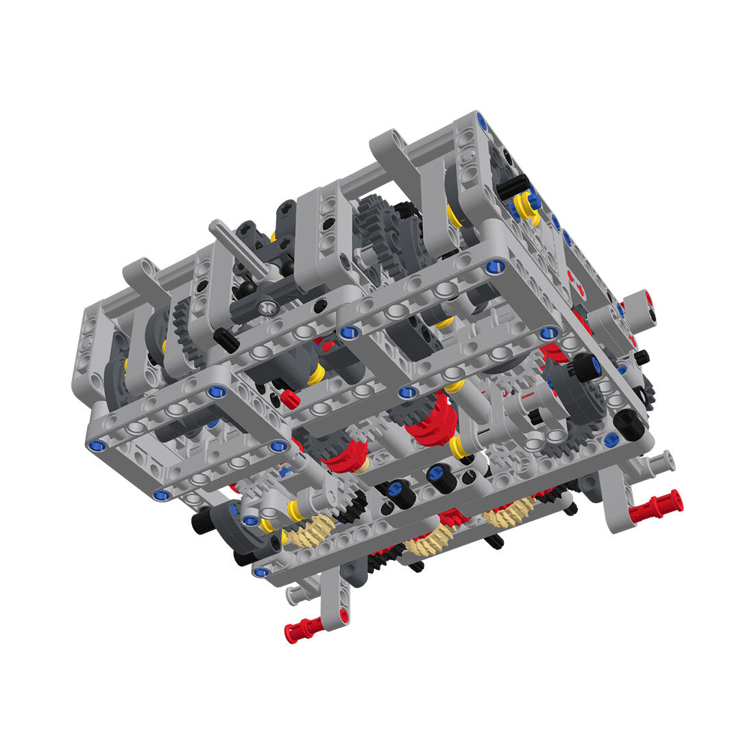 CFM LEAP Turbofan Engine Technology Turbojet Engine Building Blocks Toy Set MOC-133571--1659 PCS