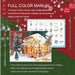 Christmas Snowy Night DIY Miniature House Model Kit, Winter Scene Music Box with Glass Cover, Desktop Decor & Handcrafted Puzzle Gift for Holidays (200+PCS) enginediyshop
