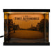 DM229 3-Sided Clear Acrylic Display Case for Model Engines-32×22×22cm enginediyshop