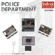 MOC-4652 Large-scale Police Department Building Blocks MOC Set Toys (4914PCS) enginediyshop