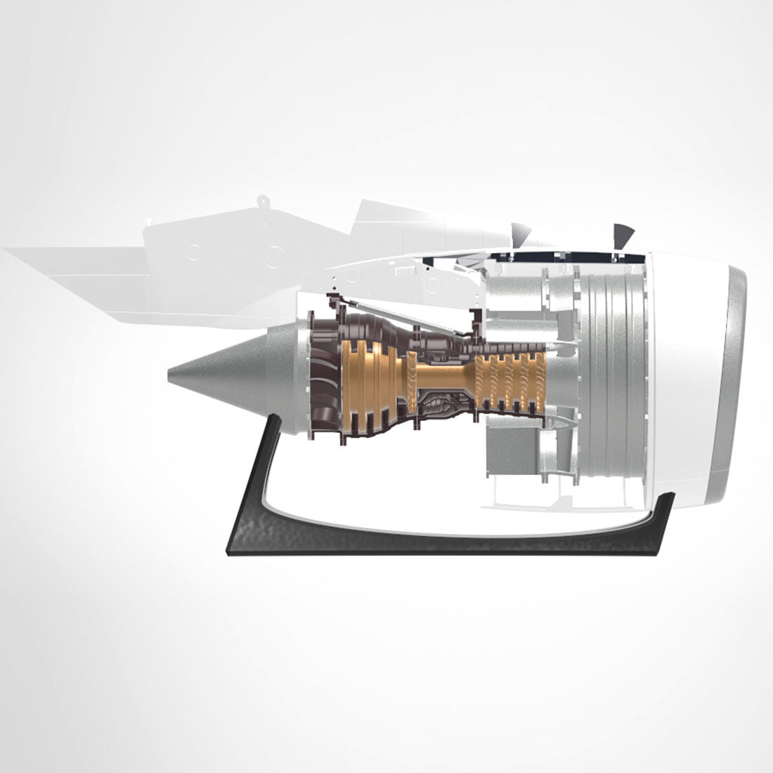 SkyMech NTR-900 Building a 1/30 Turbofan Engine Model Kit-Build Your Own Turbofan Engine that Works enginediyshop
