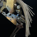3D Metal Mechanical Horse Model DIY Dynamic Creature Assembly Sculpture with Precision Transmission Structure Powered Model Art Installation Display Kit-300+PCS enginediyshop