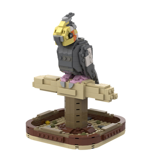 MOC-124853 Parrot Animal Model DIY Assembly Building Blocks Set (392PCS) enginediyshop