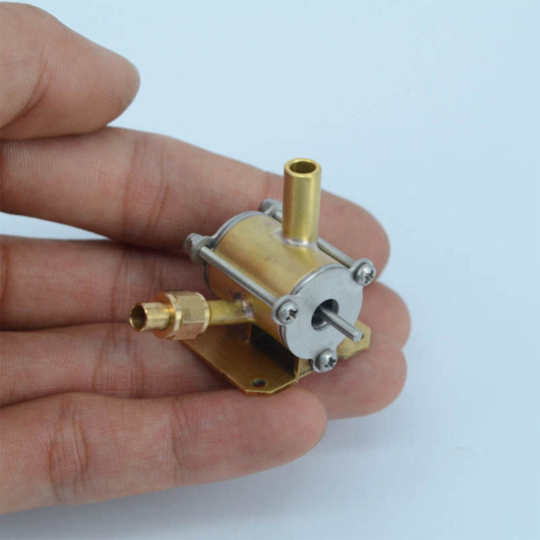 Miniatur-Dampfturbinenmodell aus Vollmetall 5