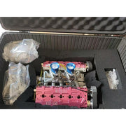 RUIFEIYA V10-150 1/4 Scale Working V10 Gas Engine Model - 150cc DOHC 40-Valve 4-Stroke 3-Ring Water-Cooled Internal Combustion Engine (Assembled Version) enginediyshop