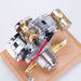 RETROL OHV 4.2CC V-Twin Four-Stroke Gasoline Engine Mini Retro Motorcycle Internal Combustion Engine Model (RTR Version) enginediyshop