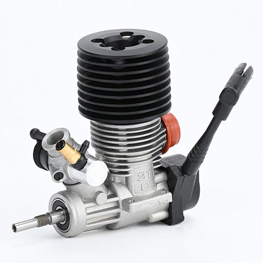 VRX SH.21 3.48cc Rear Exhaust Engine Model with PUII Starter for 1/8 Scale Methanol Fuel-Powered RC Car enginediyshop
